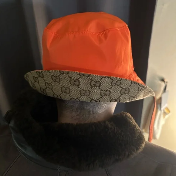 Gucci x TNF Monogram Bucket Hat - Picture 11 of 12